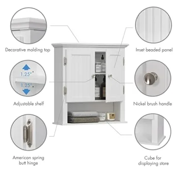 Stylish Wall Mounted Bathroom Cabinet by UTEX