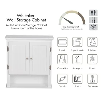 Stylish Wall Mounted Bathroom Cabinet by UTEX