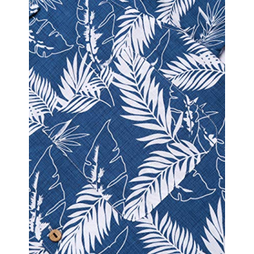 Stylish COOFANDY Hawaiian Button-Down Shirt for Summer