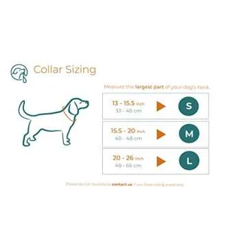 Embark Pets Zion Dog Rope Collar (Medium, Navy Blue)