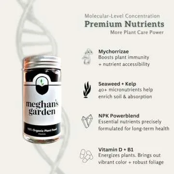 Zero Waste Organic House Plant Food & Fertilizer | Rapid Growth Nutrient Blend | All Purpose | Best for Live Indoor Potted Plants | Makes 13 Gallons