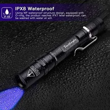 TactEagle UV Flashlight 365nm | Multi-Use Blacklight