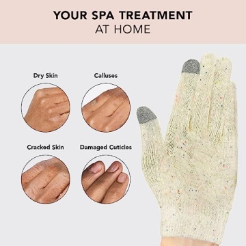 Kitsch Moisturizing Spa Gloves for Dry Hands Treatment