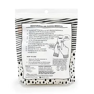 Kitsch Moisturizing Spa Gloves for Dry Hands Treatment