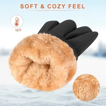 ihuan Winter Gloves - Warm, Waterproof & Touchscreen