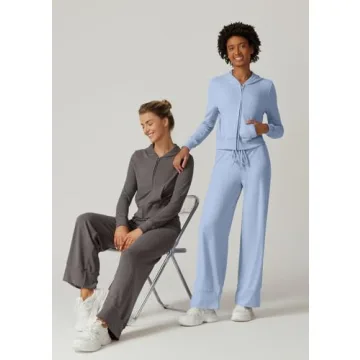 Stylish and Cozy QINSEN Two Piece Lounge Set for Women
