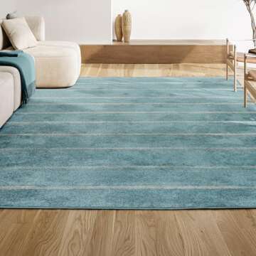 JONATHAN Y Williamsburg Minimalist Area Rug, 8x10