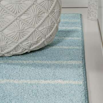 JONATHAN Y Williamsburg Minimalist Area Rug, 8x10