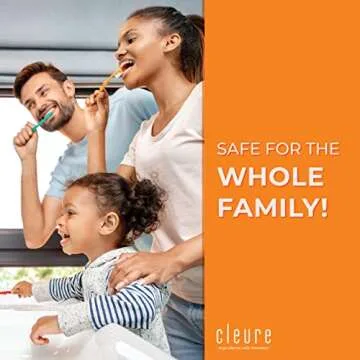 Cleure Natural Toothpaste - Gentle & Effective for All Ages
