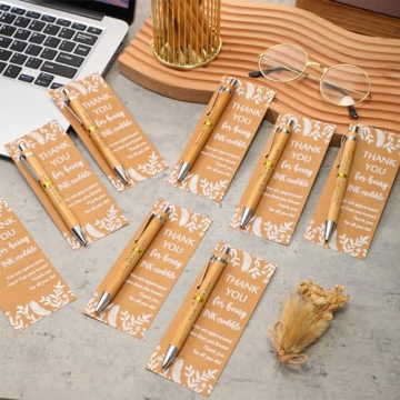 Employee Appreciation Bamboo Pen Set - 100 Sets