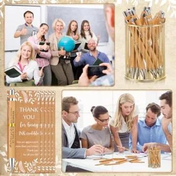 Employee Appreciation Bamboo Pen Set - 100 Sets