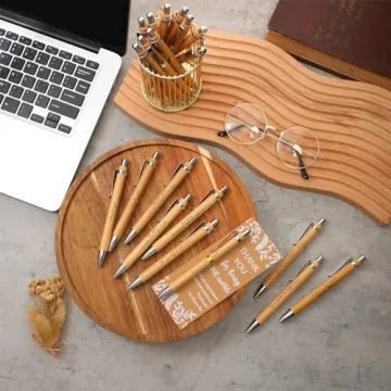 Employee Appreciation Bamboo Pen Set - 100 Sets