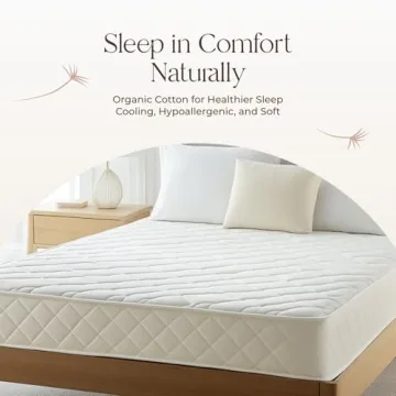 Organic Cotton Mattress Pad - Breathable & Cooling Protector