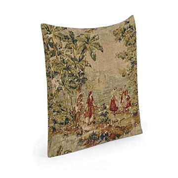 WengBeauty Vintage Toile Throw Pillow Cover - Chic Home Decor