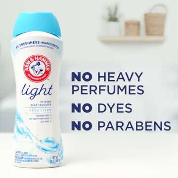 Arm & Hammer Light In-Wash Scent Booster, 24oz Freshness