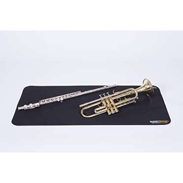 MusicNomad Premium Guitar Work Mat Pad for Repair, String Changing, Setup, Workstation, Bench, 17” x 36” (MN208)