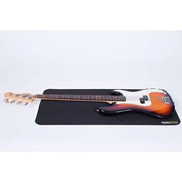 MusicNomad Premium Guitar Work Mat Pad for Repair, String Changing, Setup, Workstation, Bench, 17” x 36” (MN208)