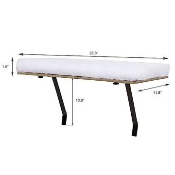 sweetgo Cat Window Perch-Mounted Shelf Bed for cat-Funny Sleep DIY Kitty Sill Window Perch- Washable Foam Cat Seat