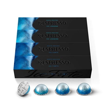 Nespresso Capsules Vertuo Line Iced Variety Pack - 40-Count Espresso Coffee Pods