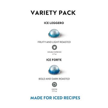Nespresso Iced Variety Pack - 40 Pods for Iced Coffee
