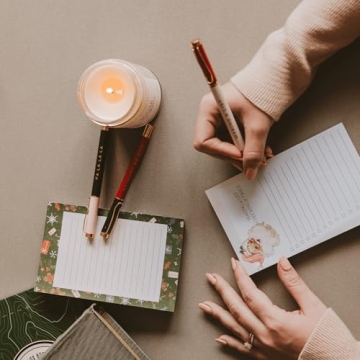 Sweet Water Decor Christmas Pens Set of 3 for Holiday Cheer