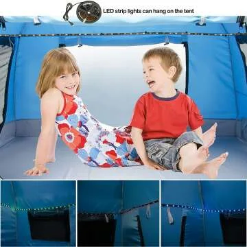 Portable Kids Play Tent with Carry Bag and Night Light