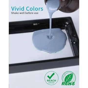 ELEGOO Water Washable 3D Printer Resin for Easy Cleanup