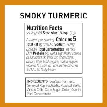 Spice Hunter Smoky Turmeric Rub - Flavorful & Natural