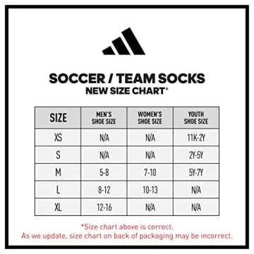 adidas Rivalry Cushioned Soccer Socks - 2-Pair OTC