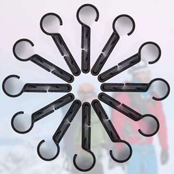 Headlamp Clips Hook Hard Hat Light Clips,Hardhat Headlamp Accessory