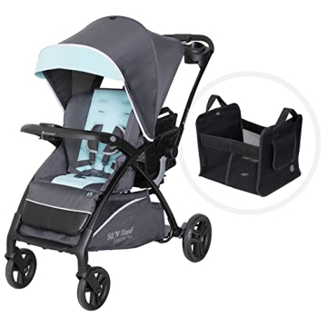 Baby Trend Sit N’ Stand® 5-in-1 Shopper Plus Stroller in Blue Mist: The Ultimate Family Companion