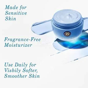 TATCHA The Indigo Cream: Non-Irritating Sensitive Skin Moisturizer for Eczema, Rosacea, and Dermatitis (50 ml | 1.7 oz)