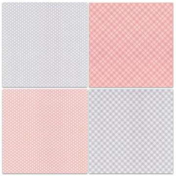 BLEDS 24 Sheet Flower Scrapbooking Paper