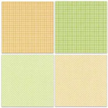 BLEDS 24 Sheet Flower Scrapbooking Paper