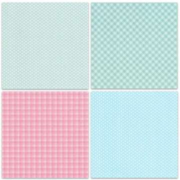 BLEDS 24 Sheet Flower Scrapbooking Paper