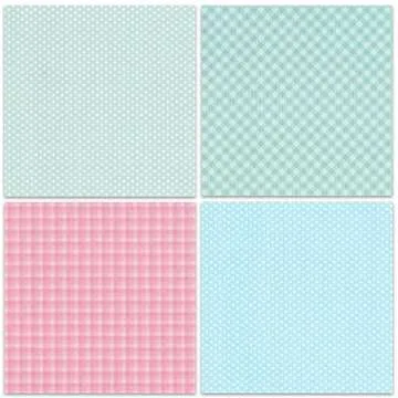 BLEDS 24 Sheet Flower Scrapbooking Paper