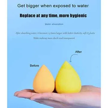 7 Pcs VAVOLO Makeup Sponge Set for Flawless Application