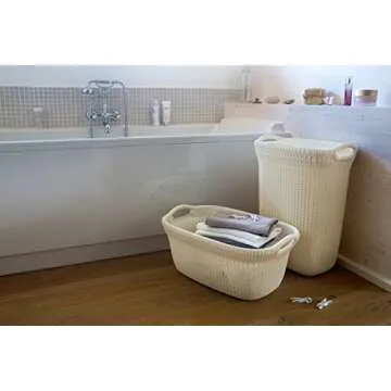 CURVER 57L Knit Clothes Box Elegant Storage Solution