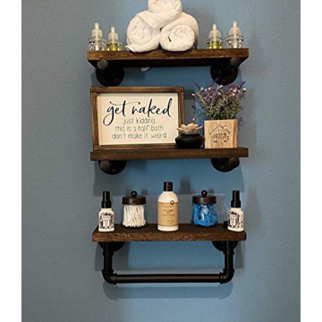 Funny Bathroom Sign - Lavender Inspired Farmhouse Decor