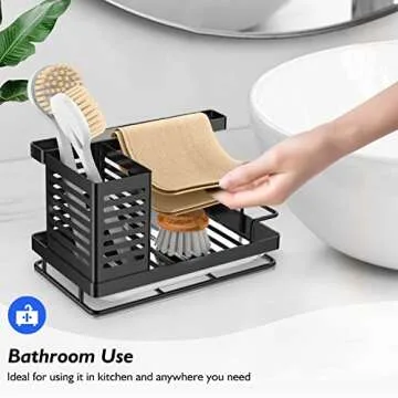 Stylish Sink Caddy for Modern Kitchen Organization