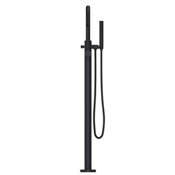 Pfister LG6-1MFB Matte Black Tub Filler for Modern Bathrooms