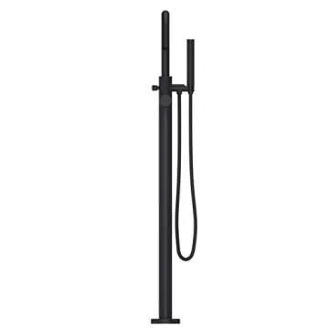 Pfister LG6-1MFB Matte Black Tub Filler for Modern Bathrooms