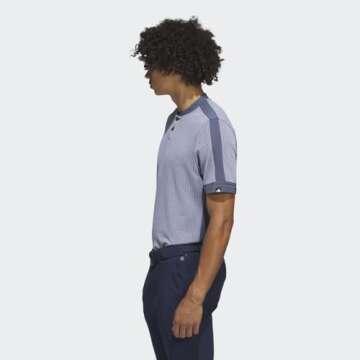 adidas Men's Ultimate365 Tour Primeknit Polo Shirt - Eco-Friendly Golfing