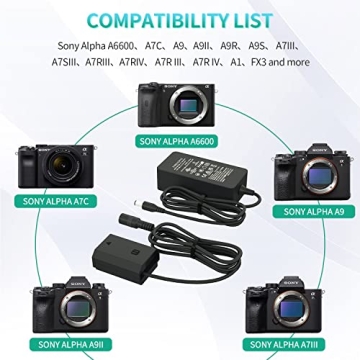 LP NP-FZ100 Dummy Battery for Continuous Camera Power