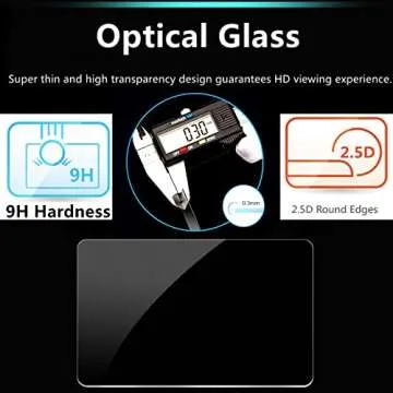 PCTC Screen Protector for Canon EOS R5 - 9H Hardness