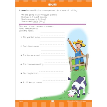School Zone Big First Grade Workbook for Ages 6 to 7