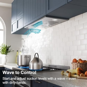 IKTCH 27.75" Range Hood: Powerful Stainless Steel Solution