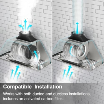 IKTCH 27.75" Range Hood: Powerful Stainless Steel Solution