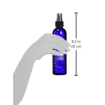 Bonfi Natural Oil-Free Wig Shine Spray, 8 Ounce