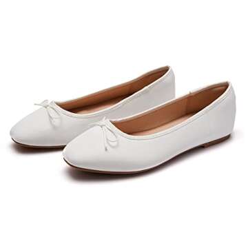 AFEETSING Women's Round Toe Ballet Flats - Stylish & Comfortable Footwear